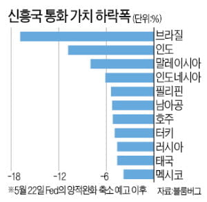 [Global Issue] 美 양적완화 출구 '가시권'…신흥국 외환위기 공포