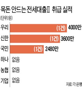 '목돈 안드는 전세대출' 단 3건 뿐…