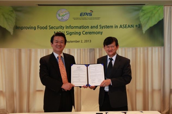 농정원 AFSIS와 아세안 식량안보 향상 위한 MOU 체결 