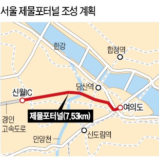 서울시, 제물포터널 연내 착공