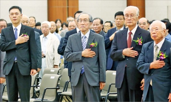 광복군 창군 73주년 기념식 