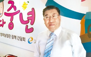 은행지점장에서 구조조정 담당 이사로 변신한 김성만 씨.