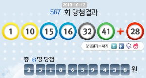 / 나눔로또 홈페이지 캡처