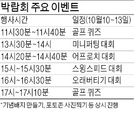 2013 한경 골프박람회 10일 개막, 퍼터 경품 받고 이벤트 즐기고 '만족 두배'