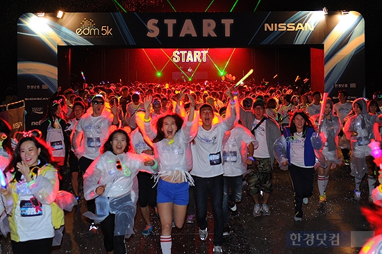 [포토] EDM 5K Run, 일렉트로닉 음악과 마라톤의 만남