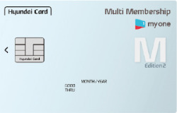 현대카드 ‘Multi Membership-현대카드M Edition 2’
 