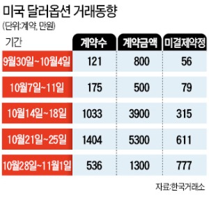 [한국 파생상품 '아찔한 추락'] 한국 파생시장의 희망 '美 달러옵션'