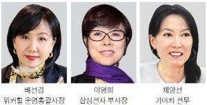 [문 열린 '여성 CEO 시대'] 10대 그룹 女임원 112명…삼성 50명