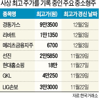 이 와중에 사상 최고가 종목 쏟아지는데…