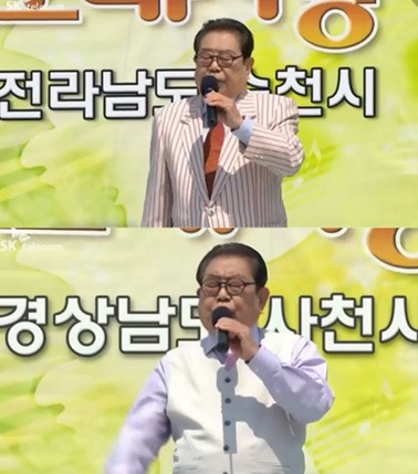 사진 = KBS 1TV ‘전국 노래자랑’ 캡쳐 / 송해 나이 이순재