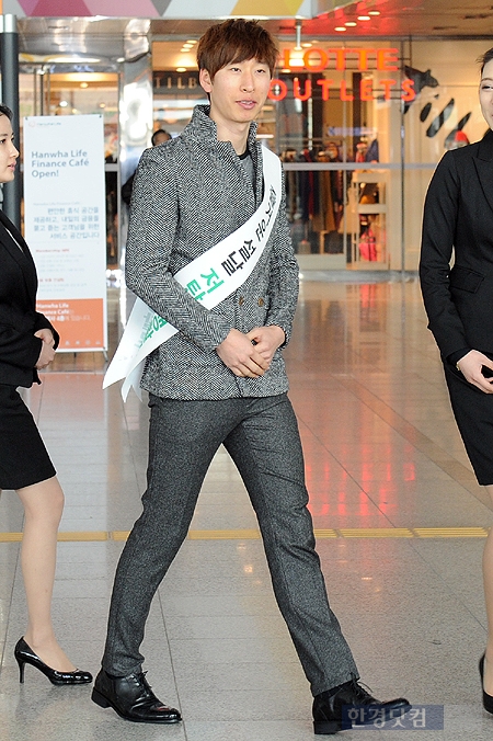 [포토] 양상국, '서울역이 낯설지 않아요~'