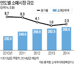 [2014 유통산업] 靑馬 올라탄 유통가…'성장 고삐' 더 죈다