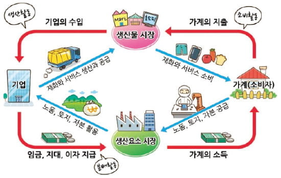 [주니어 테샛 입문여행] (4) 소비·생산·분배활동은 서로 의존하는 경제활동