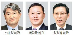 외교부 1차관 조태용·안행부 1차관 박경국·국토부 1차관 김경식