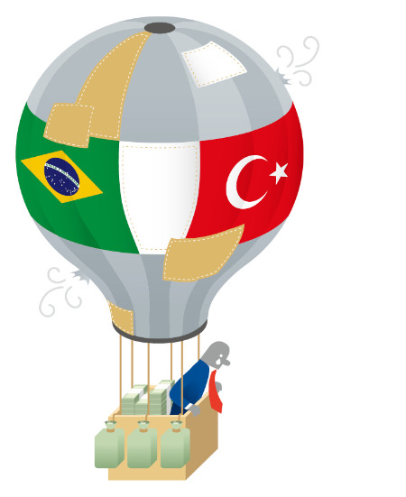 브라질·터키 채권 투자한 자산가들 '멘붕'