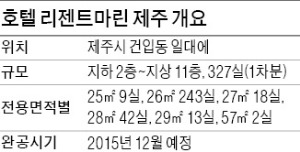 [분양 현장 포커스] 호텔 리젠트마린 제주, 특급호텔 밀집지역…공항 가까워