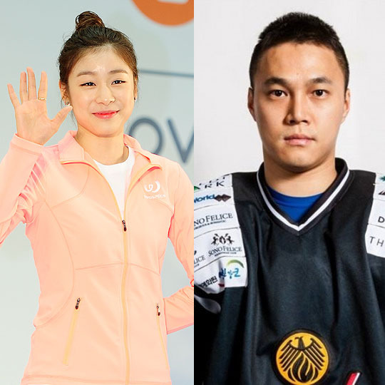 사진설명=한경DB(좌)·국군체육부대(우) / 김연아 김원중