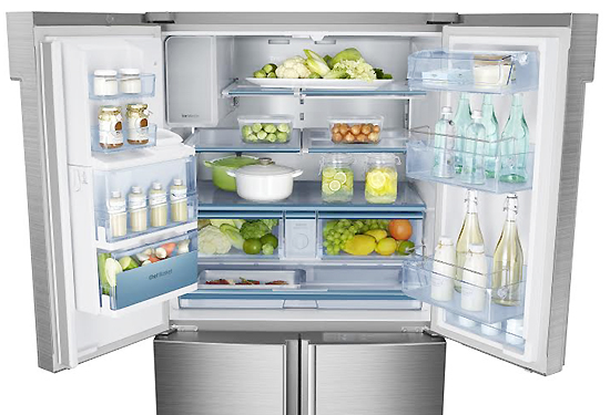 삼성전자가 12일 국내 첫 론칭한 '셰프 컬렉션' 냉장고.