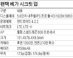 [국산 스마트폰 삼국지] 팬택 '베가 시크릿 업', '사운드 케이스' 로 듣는 즐거움…프라이버시 보호기능 '탐나네'