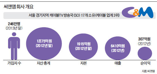 [마켓인사이트] '핫딜' 기대했던 씨앤앰…매각 장기화?