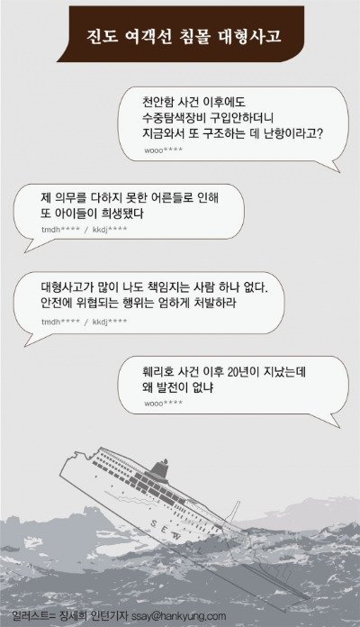 [인포그래픽] 네티즌 "안전 불감증 대책 세워라" 비난 봇물