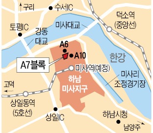 하남 미사 강변도시 LH 아파트, 3.3㎡ 900만원대…강남 가까운 '강변 살자'