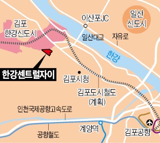 김포 한강센트럴자이, 한강신도시 4079가구 '사물인터넷 아파트'