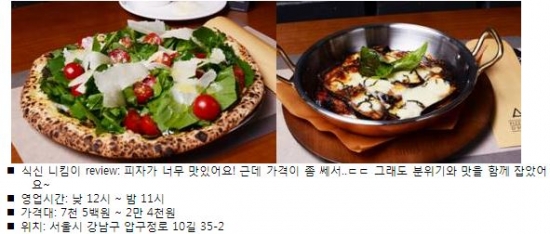 [SNS 맛 감정단] '신사동 세로수길', 오밀조밀한 거리에서 즐기는 맛과 멋 