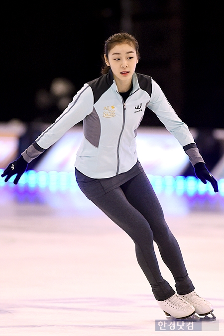 [포토] 김연아, '빙판 위에 있을 때 가장 행복해~'