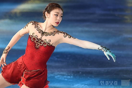 [포토] 김연아, '여왕의 강렬한 눈빛~'