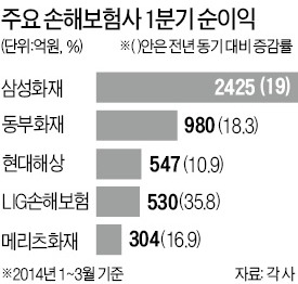 손보사 순이익 20% 늘고