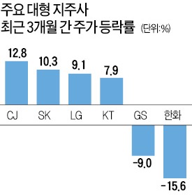 소외됐던 대형 지주사 "때는 왔다"