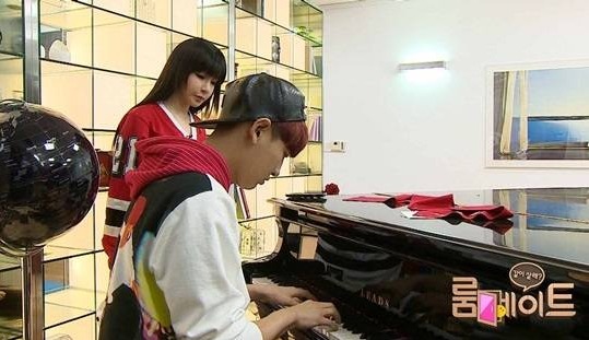 사진 = SBS '일요일이 좋다-룸메이트' 캡쳐 / '룸메이트' '박봄' '찬열'