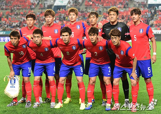 한국 월드컵 축구대표팀. 사진=엑스포츠 제공