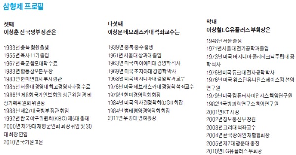 [형제의 대화] "막내 주려고 6·25때 인민군 건빵 훔치다 들켰지, 기억나?"