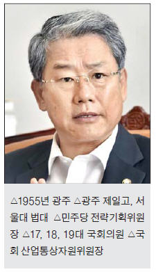 [상임위원장에 듣는다] 김동철 산업통상자원위원장 "통상마찰 소지 큰 中企적합업종제도 실효성 높일 보호장치 마련 서둘러야"