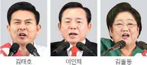 [새누리 김무성 대표체제 출범] '朴心 효과' 없었다…親朴주류 1명뿐