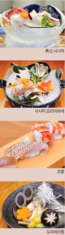 그날 잡은 해산물로 '싱싱한 바다'를 맛보다