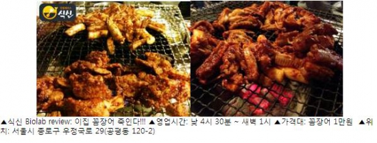 [SNS 맛 감정단] 무더위를 날려버릴 여름 보양식, '장어 맛집'