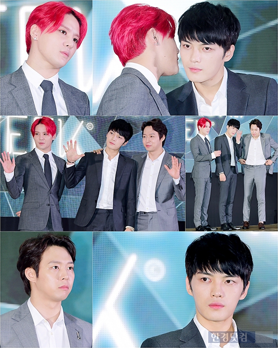 [오늘★봤다] JYJ, '함께라서 더욱 멋진…완전체로 돌아온 세 남자'