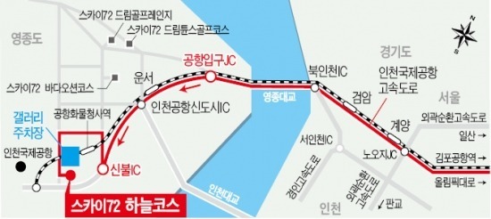 [야마하·한경 KPGA] 인천공항고속道 타면 서울~영종도 승용차로 1시간
