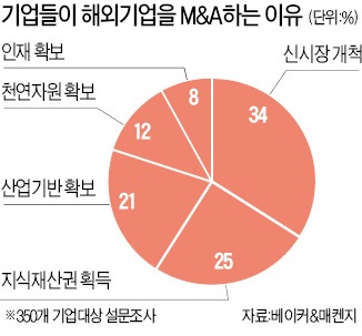 "글로벌 기업 30%, 2년내 추가 해외M&A 하겠다"