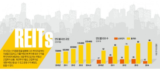 "소액으로 나도 빌딩 주인"…리츠 투자 붐