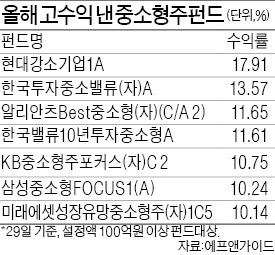 '초대받지 못한 손님' 중소형株