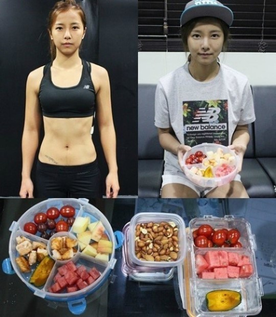 송가연 '존 다이어트' 뭐지?…먹는데 살이 쭉쭉 빠져