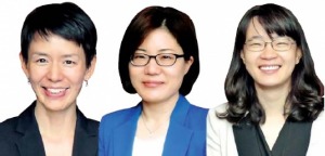 왼쪽부터 이수연, 신영재, 신현화 변호사.