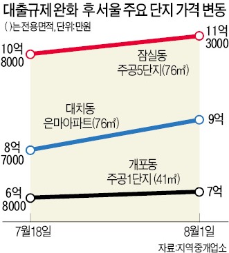 먼저 뛰는 재건축 단지…개포·대치동 보름 새 3000만원 껑충