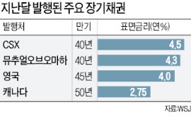 "금리 쌀 때 미리"…초장기채권 발행 러시