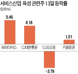 탕! 서비스 육성 '탄환효과' 일단 명중