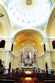 성 요셉 성당의 내부.